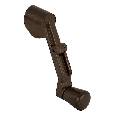 Prime-Line Operator Folding Crank Handle, 11 in., Bronze Painted Finish, Split, PK2 H 4319